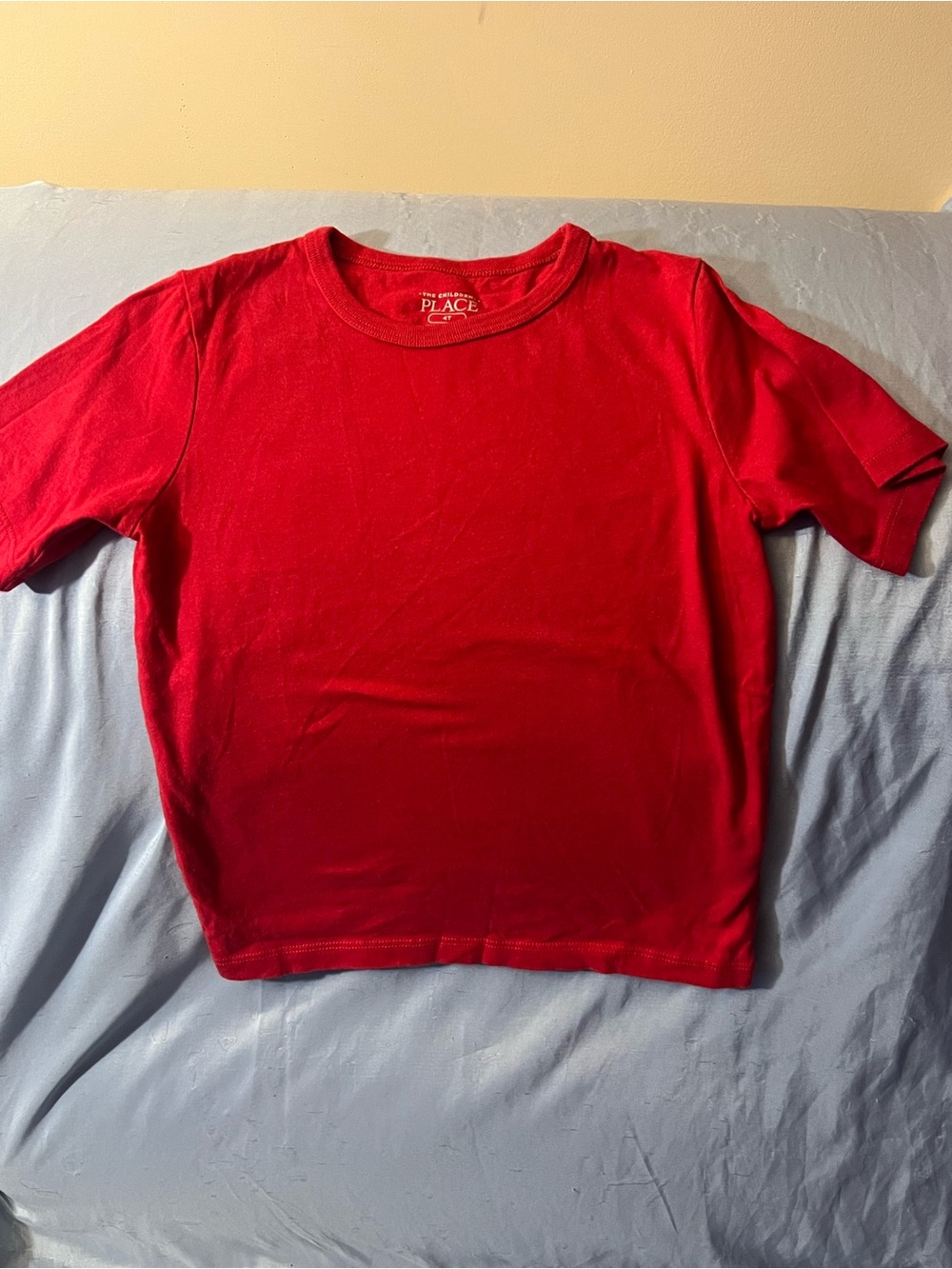 The Children's Place Bright Red Short Sleeve Tee